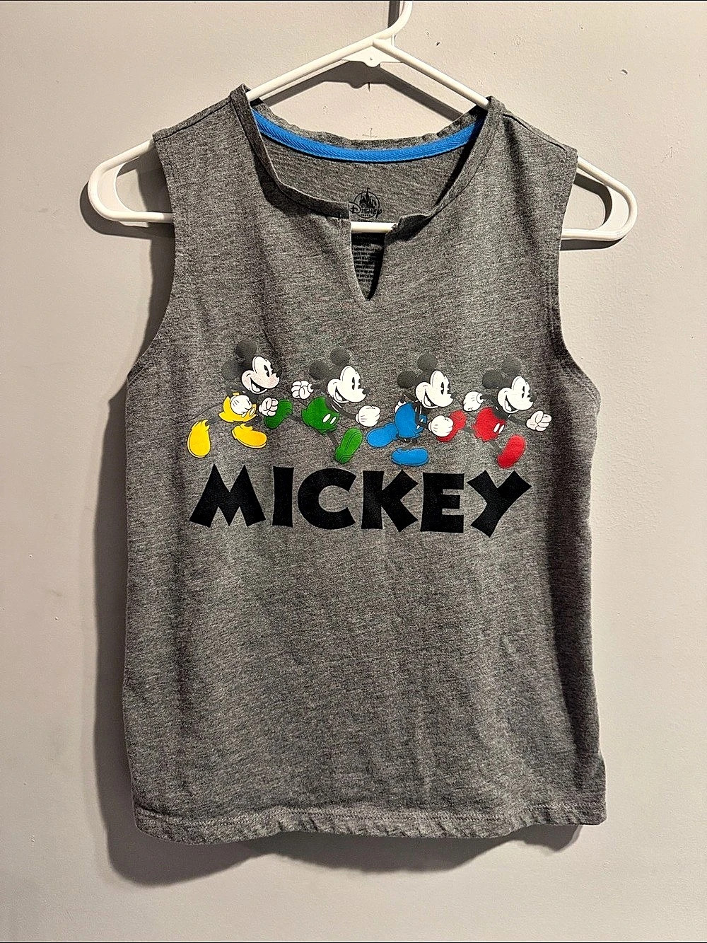 Disney Mickey Mouse Tank Top Girls XS